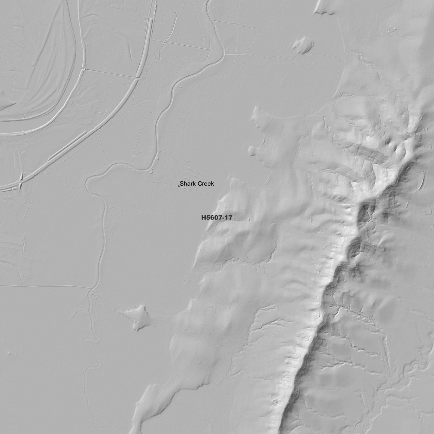 Coldsteam 1m Digital Elevation Model (H5607-17)
