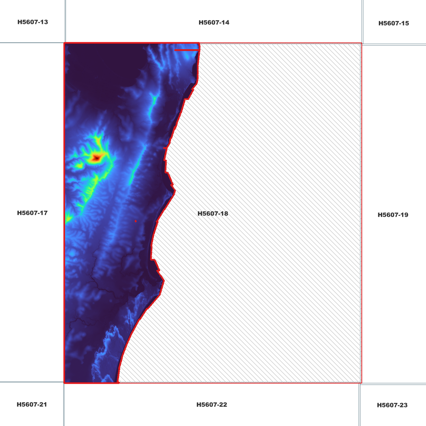 Brooms 1m Digital Elevation Model (H5607-18)