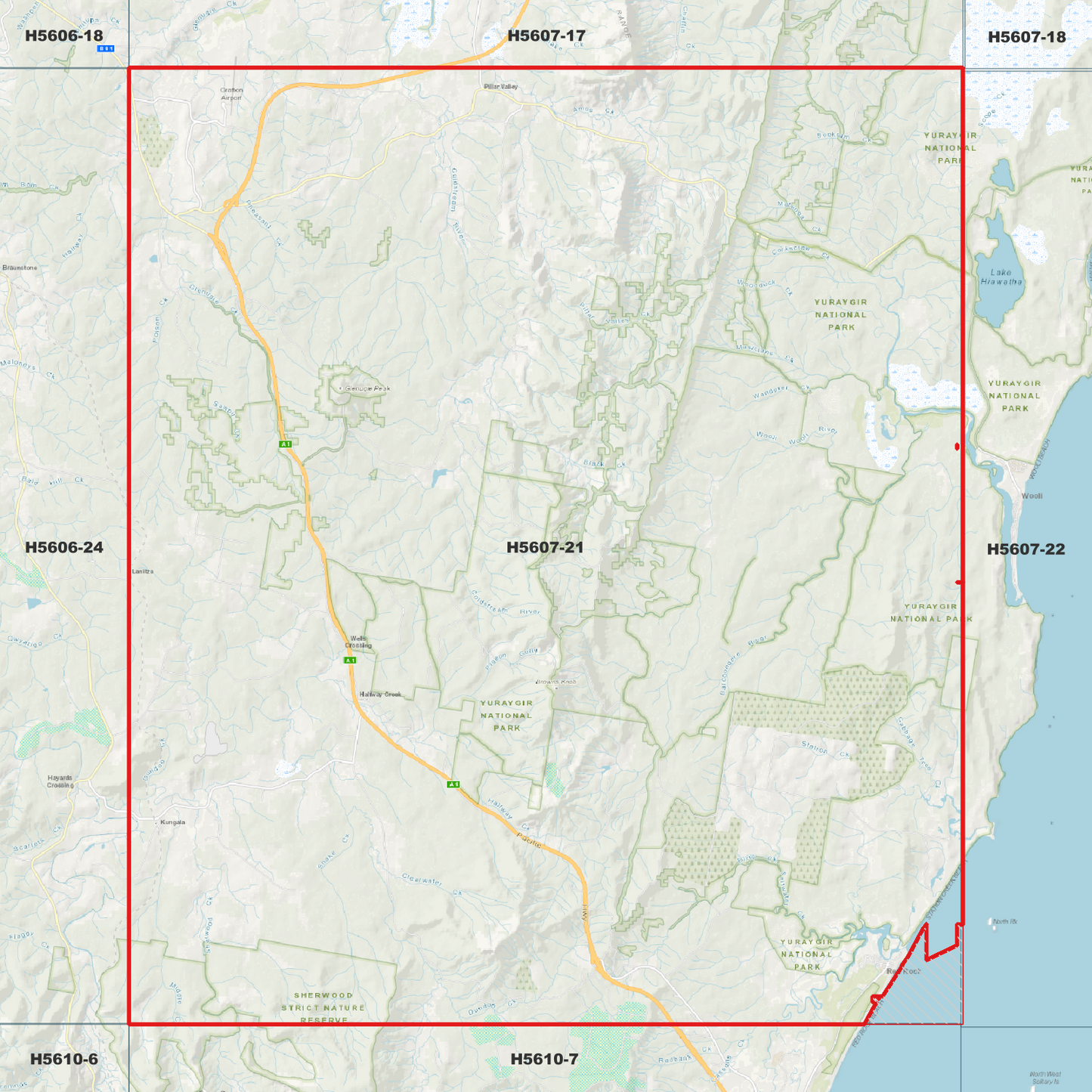 Glenugie 1m Digital Elevation Model (H5607-21)