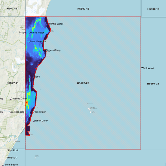 Wooli 1m Digital Elevation Model (H5607-22)
