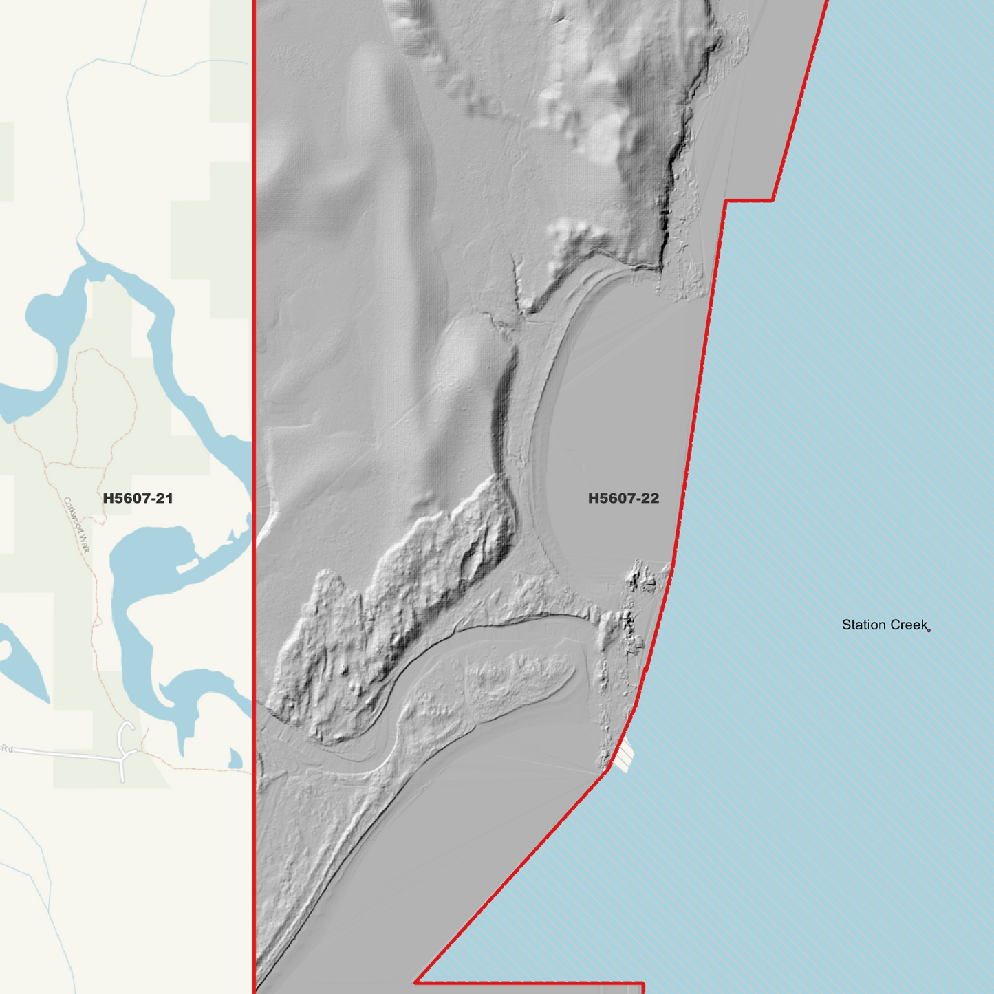 Wooli 1m Digital Elevation Model (H5607-22)