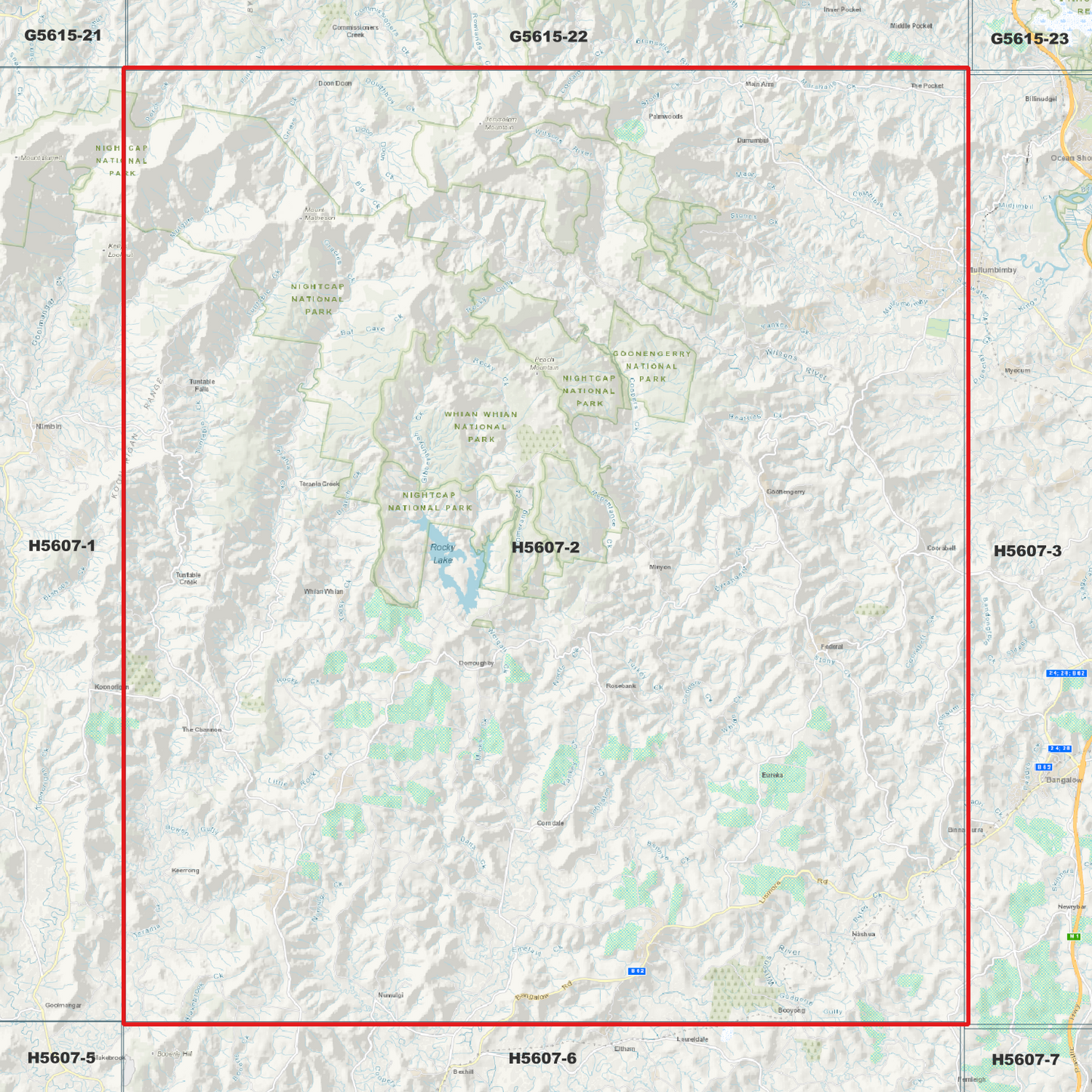 Whian 1m Digital Elevation Model (H5607-2)