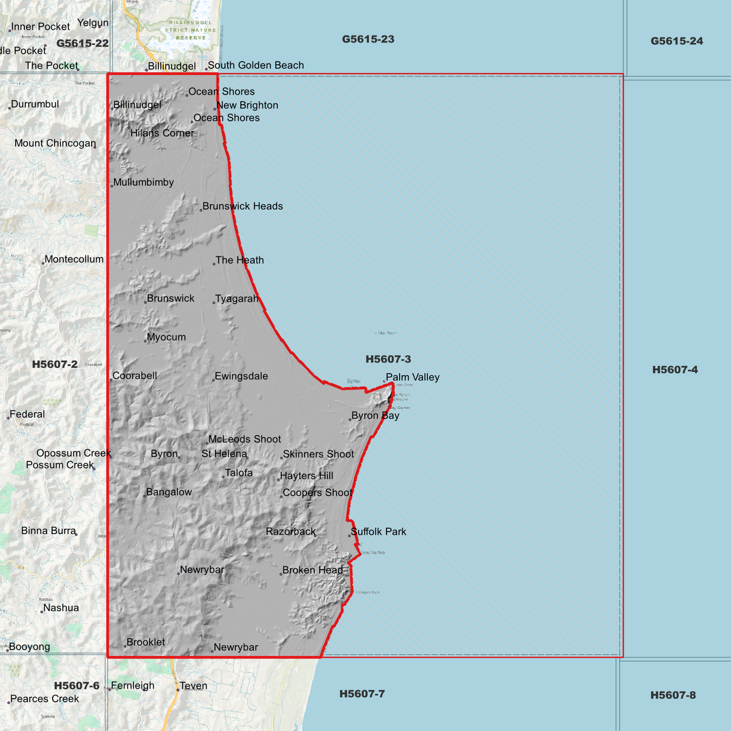 Byron 1m Digital Elevation Model (H5607-3)