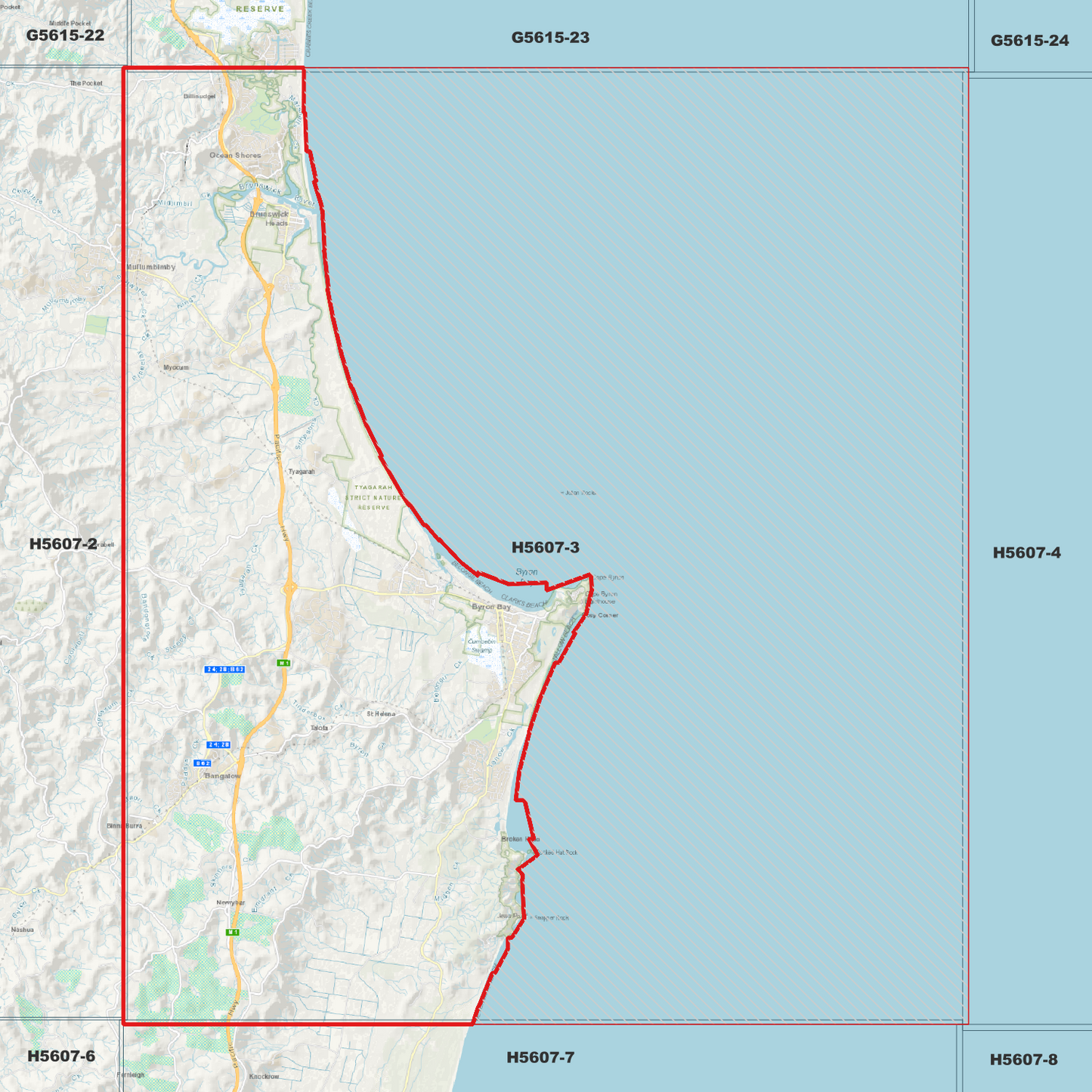 Byron 1m Digital Elevation Model (H5607-3)