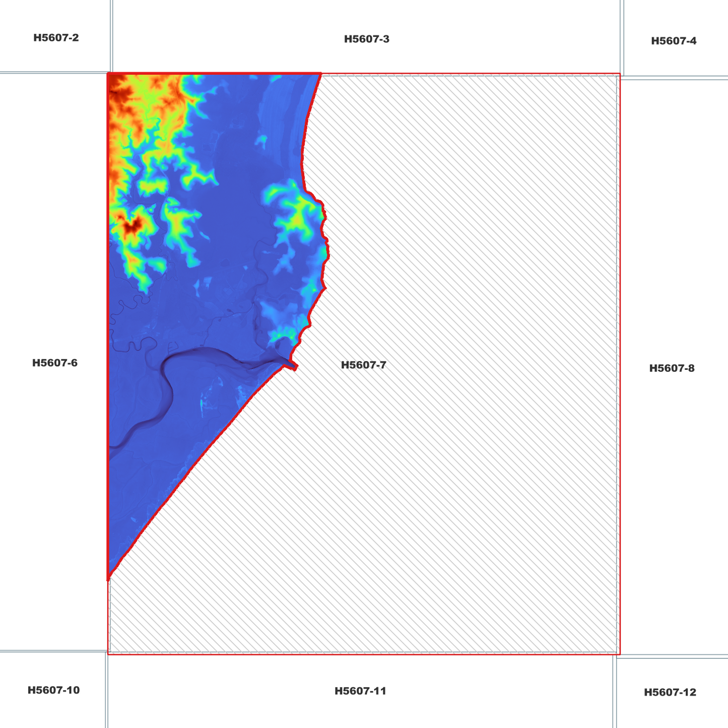 Ballina 1m Digital Elevation Model (H5607-7)