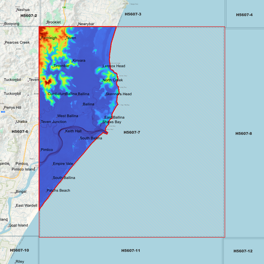 Ballina 1m Digital Elevation Model (H5607-7)