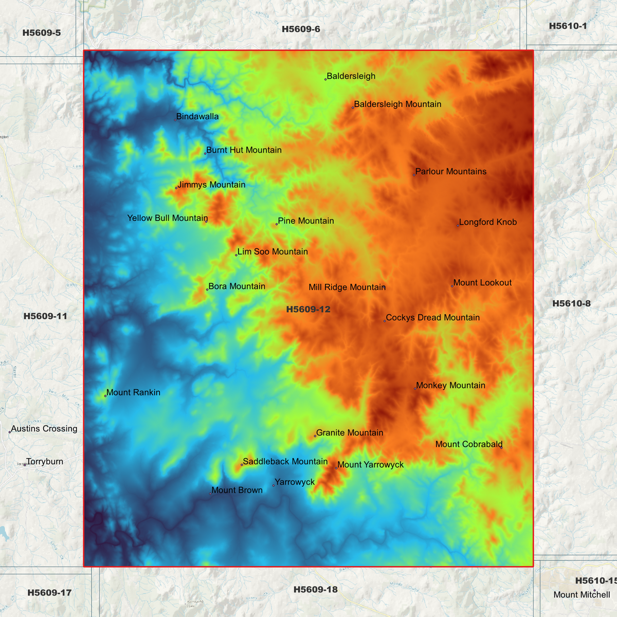 Lim Soo 2m & 5m Digital Elevation Models (H5609-12)
