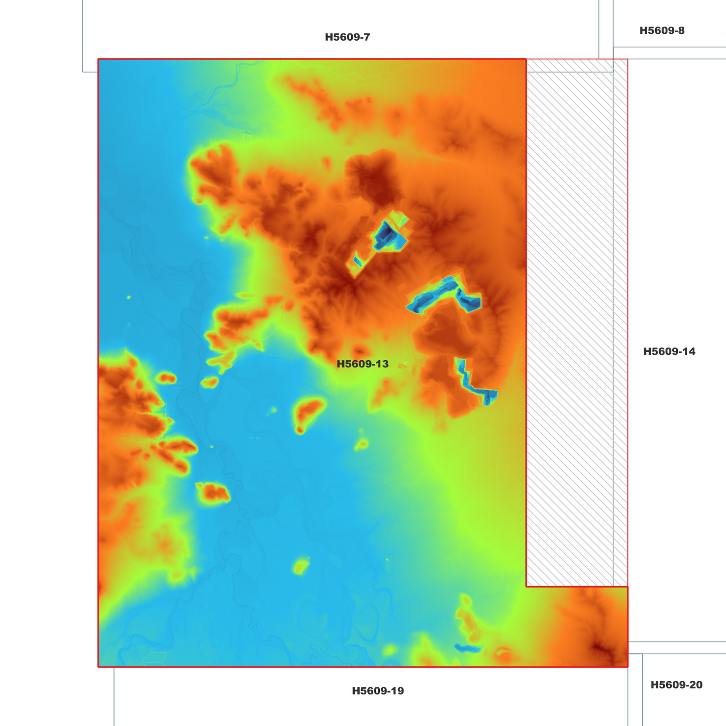 Boggabri 1m Digital Elevation Model (H5609-13)