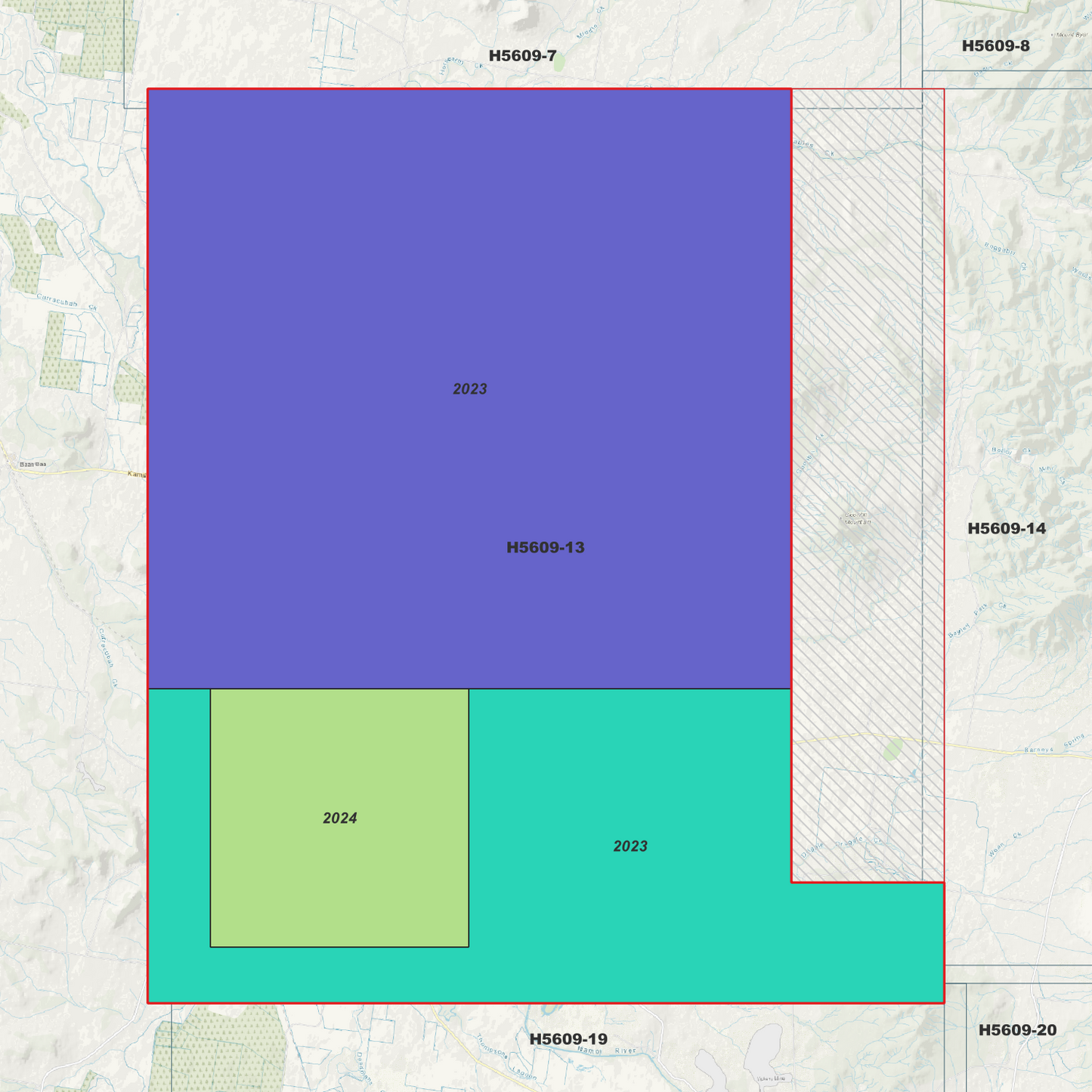 Boggabri 1m Digital Elevation Model (H5609-13)