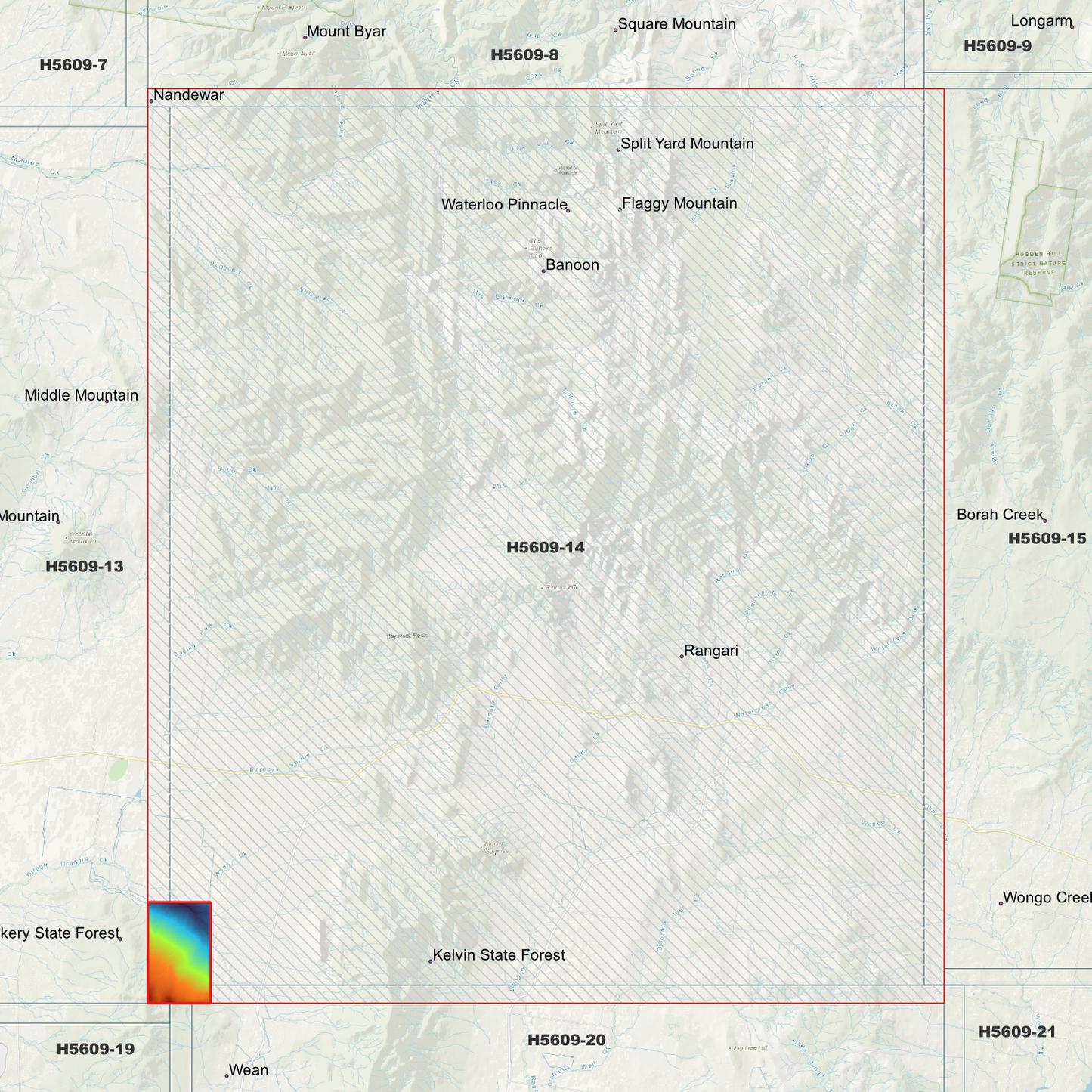 Rangari 1m Digital Elevation Model (H5609-14)