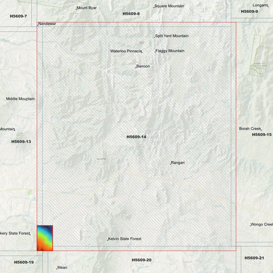 Rangari 1m Digital Elevation Model (H5609-14)