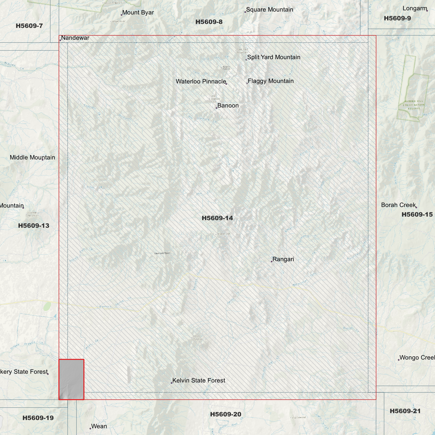 Rangari 1m Digital Elevation Model (H5609-14)