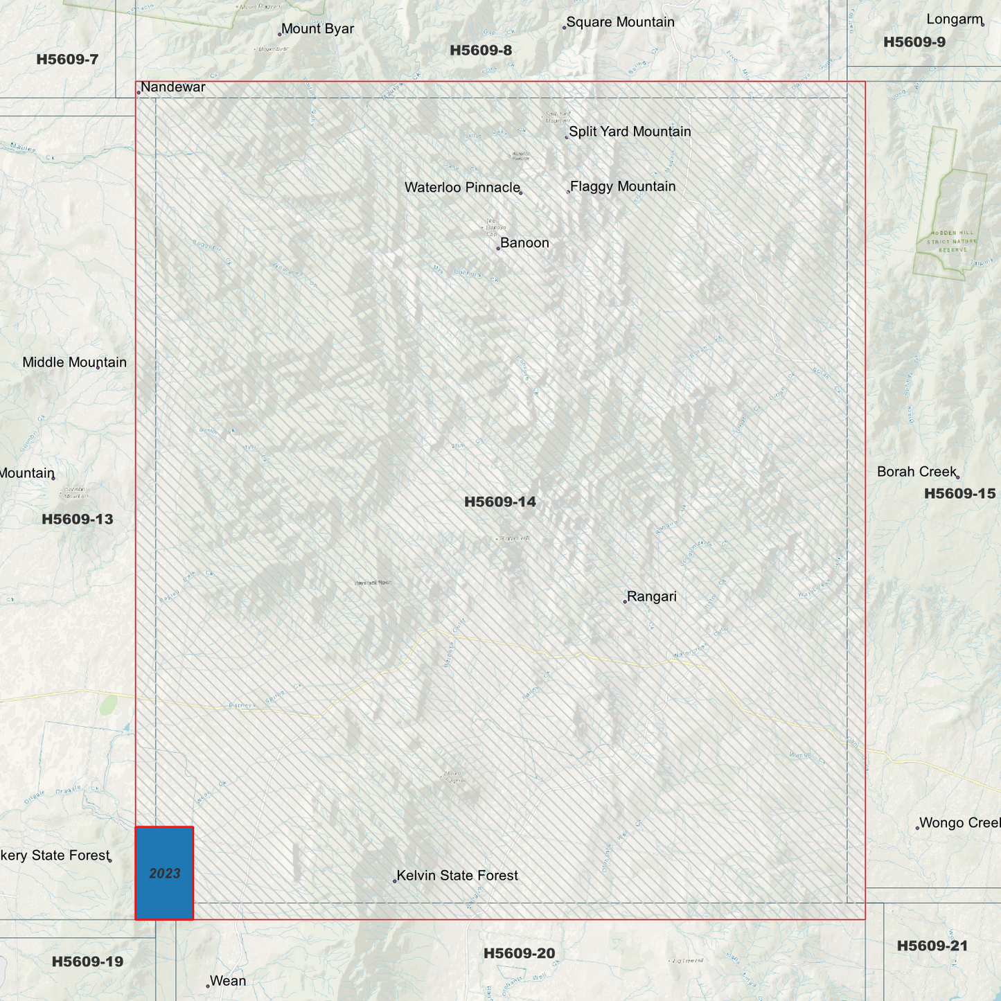 Rangari 1m Digital Elevation Model (H5609-14)