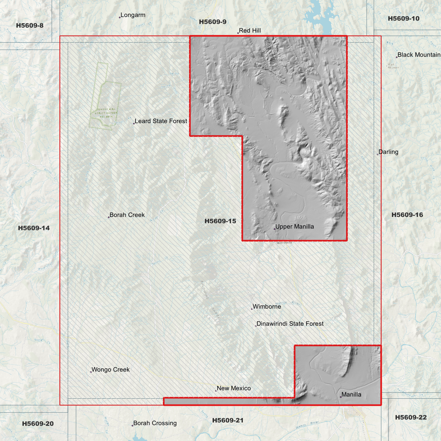 Manilla 1m Digital Elevation Model (H5609-15)