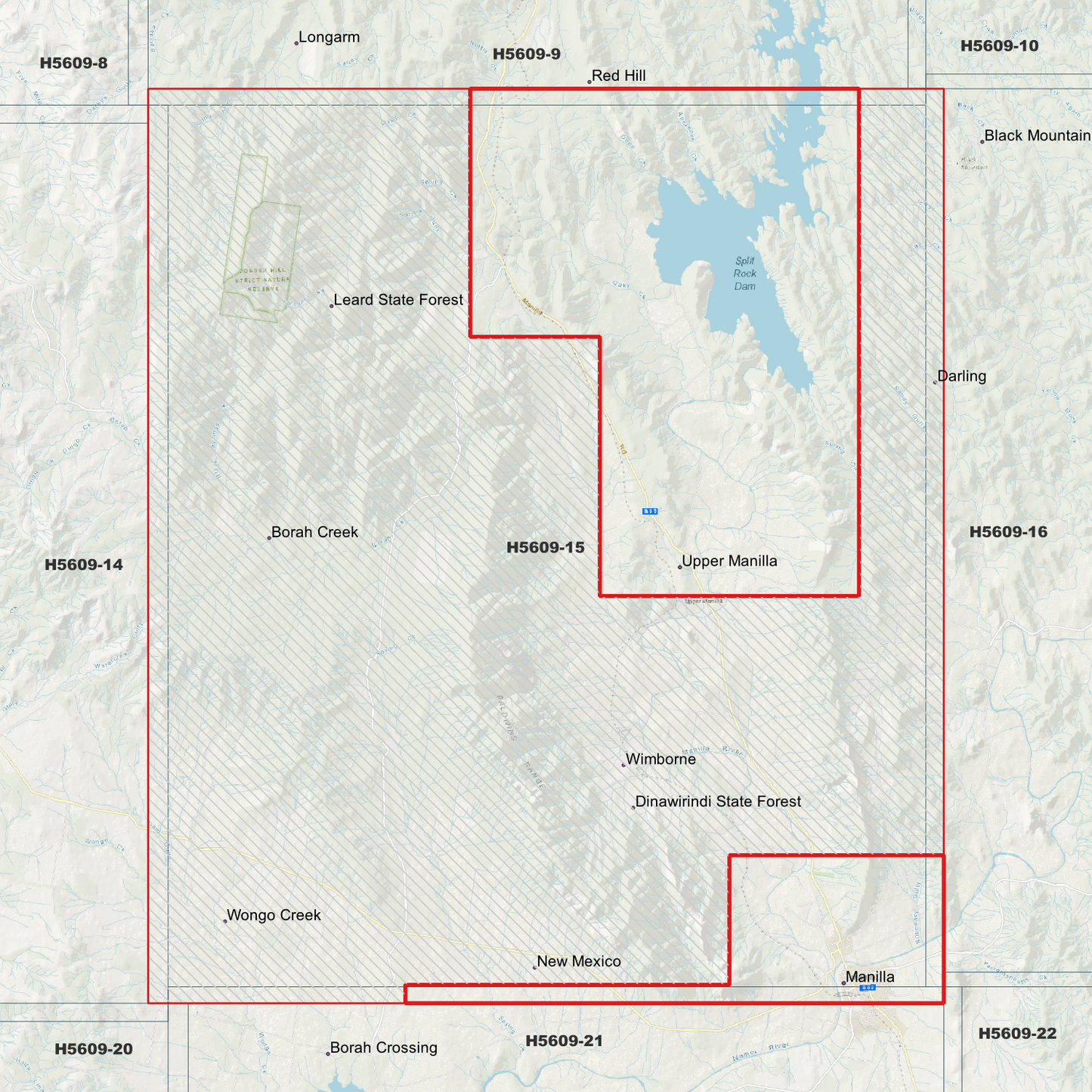 Manilla 1m Digital Elevation Model (H5609-15)