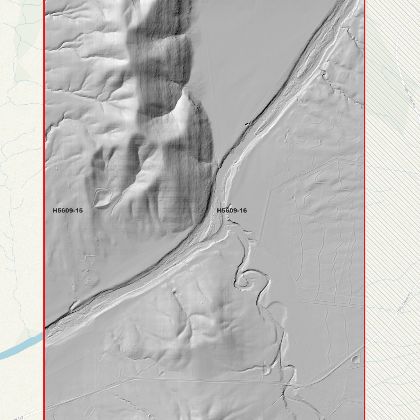 Warrabah 1m Digital Elevation Model (H5609-16)