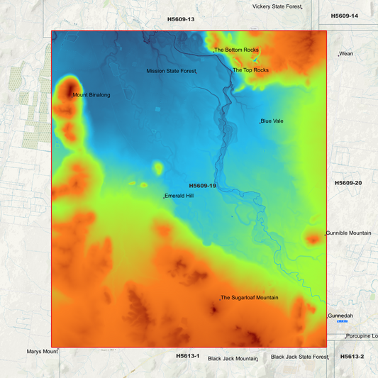 Emerald Hill 1m Digital Elevation Model (H5609-19)