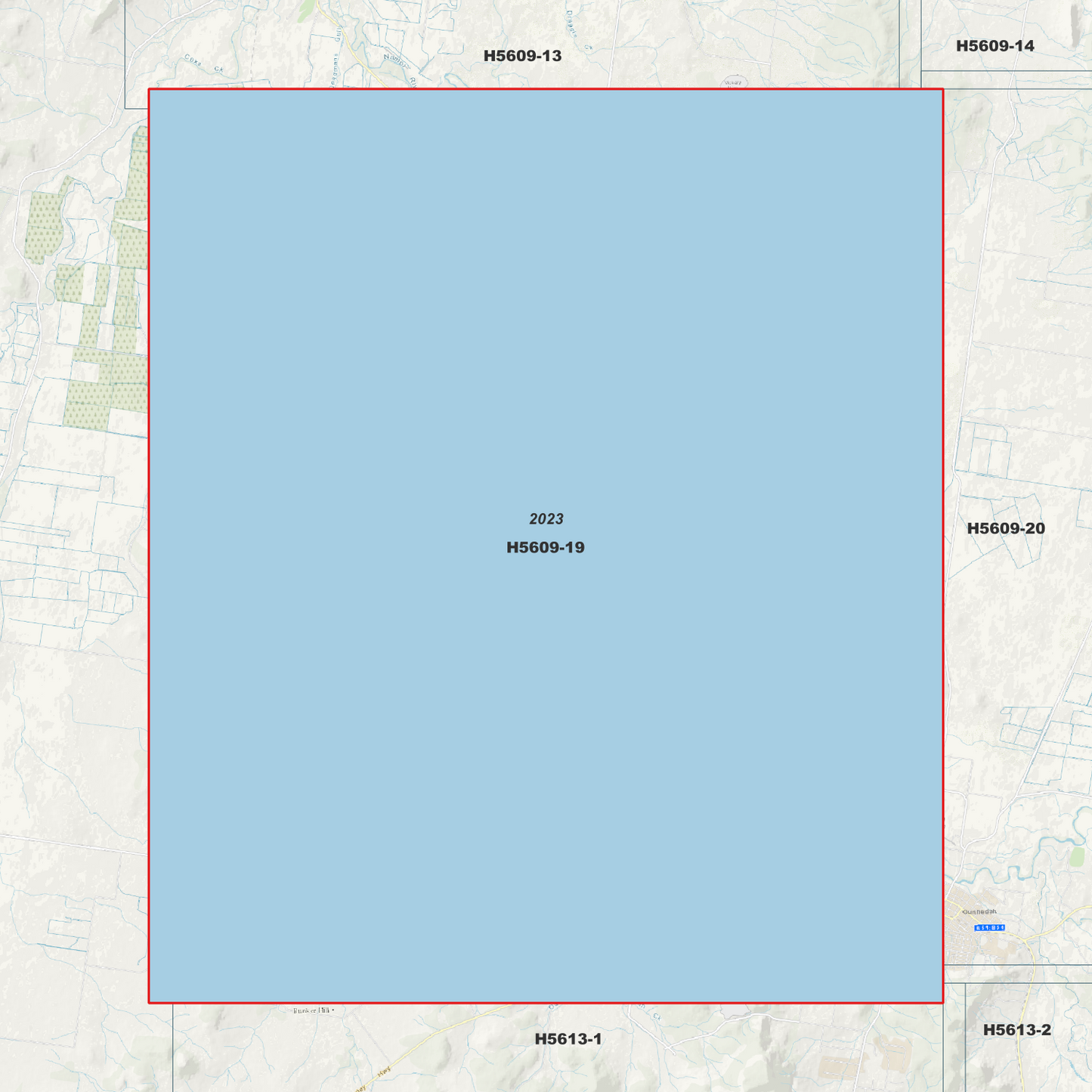 Emerald Hill 1m Digital Elevation Model (H5609-19)