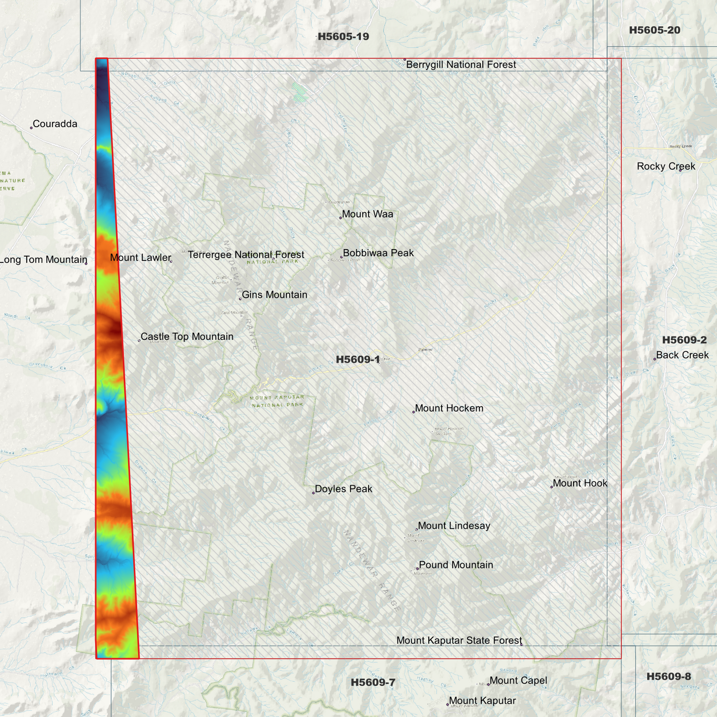 Bobbiwaa 1m Digital Elevation Model (H5609-1)