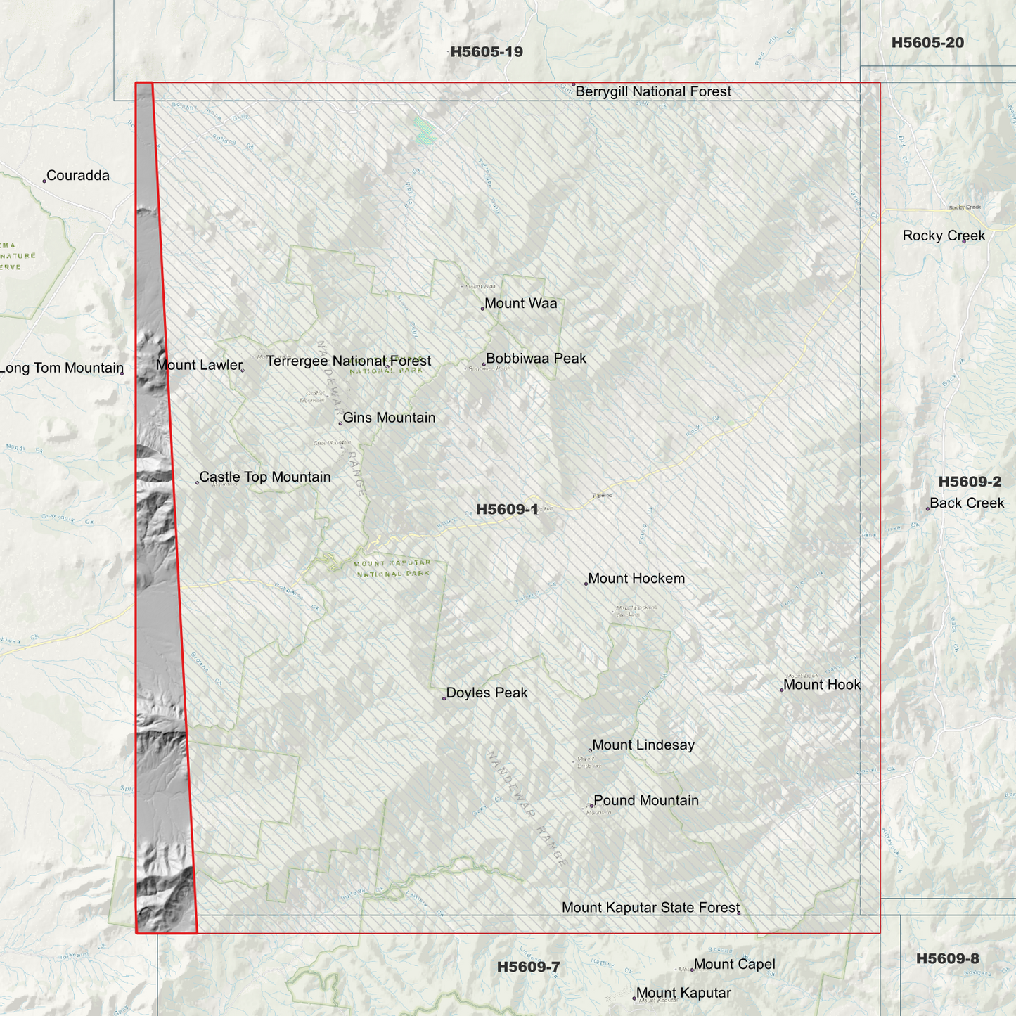 Bobbiwaa 1m Digital Elevation Model (H5609-1)