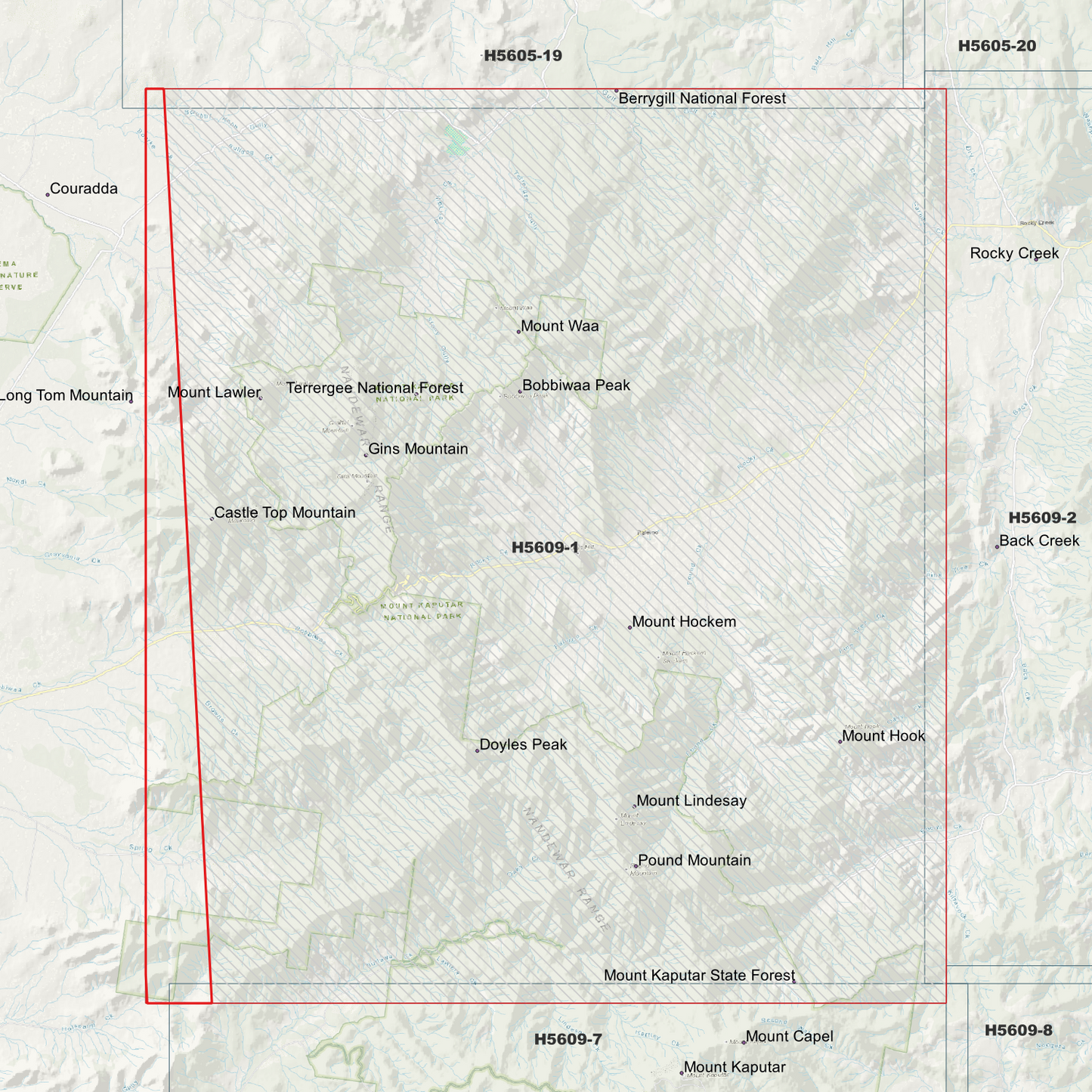 Bobbiwaa 1m Digital Elevation Model (H5609-1)