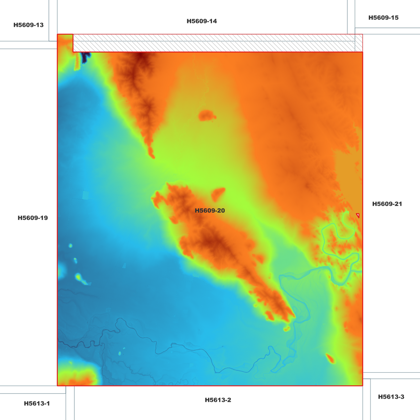 Gunnedah 1m Digital Elevation Model (H5609-20)
