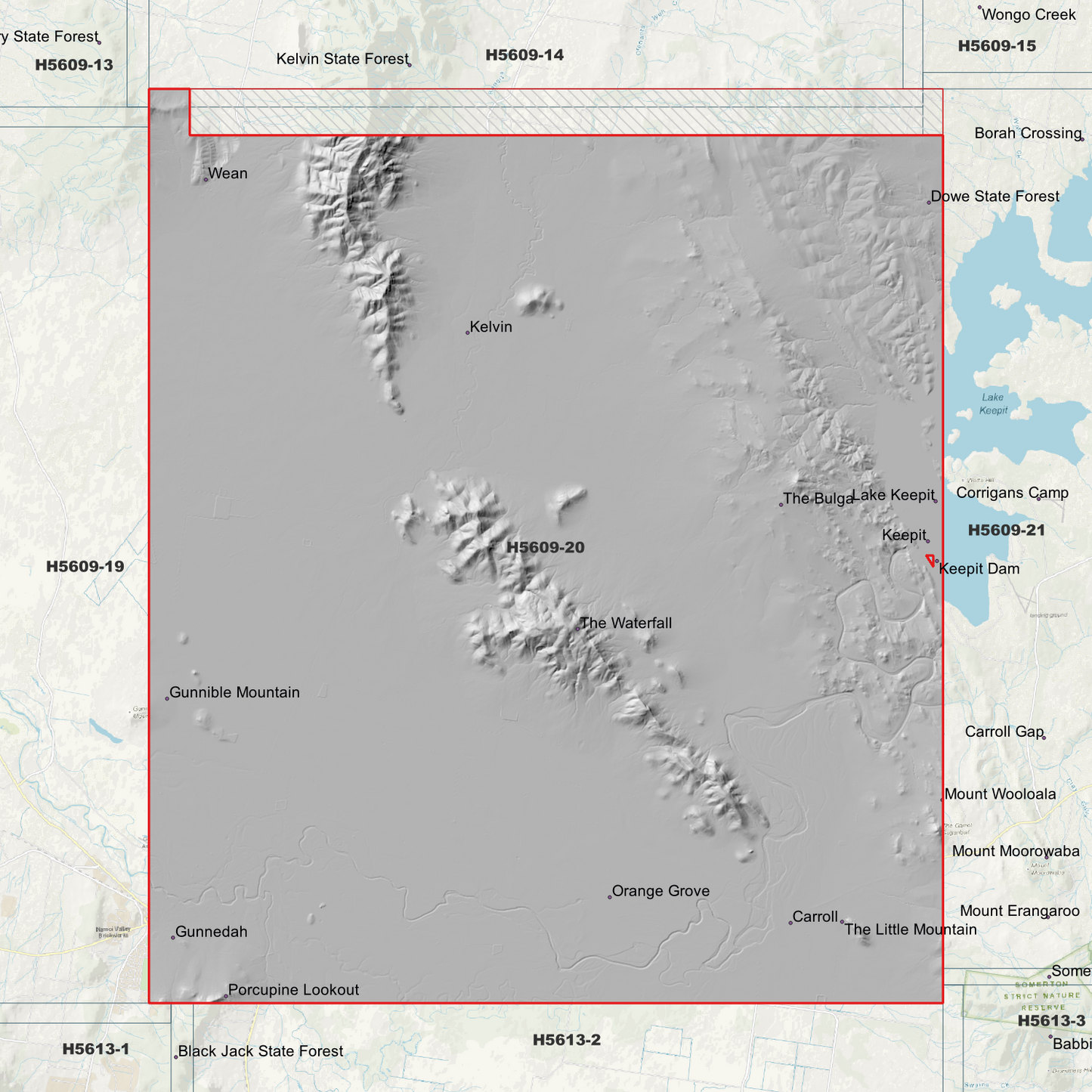 Gunnedah 1m Digital Elevation Model (H5609-20)