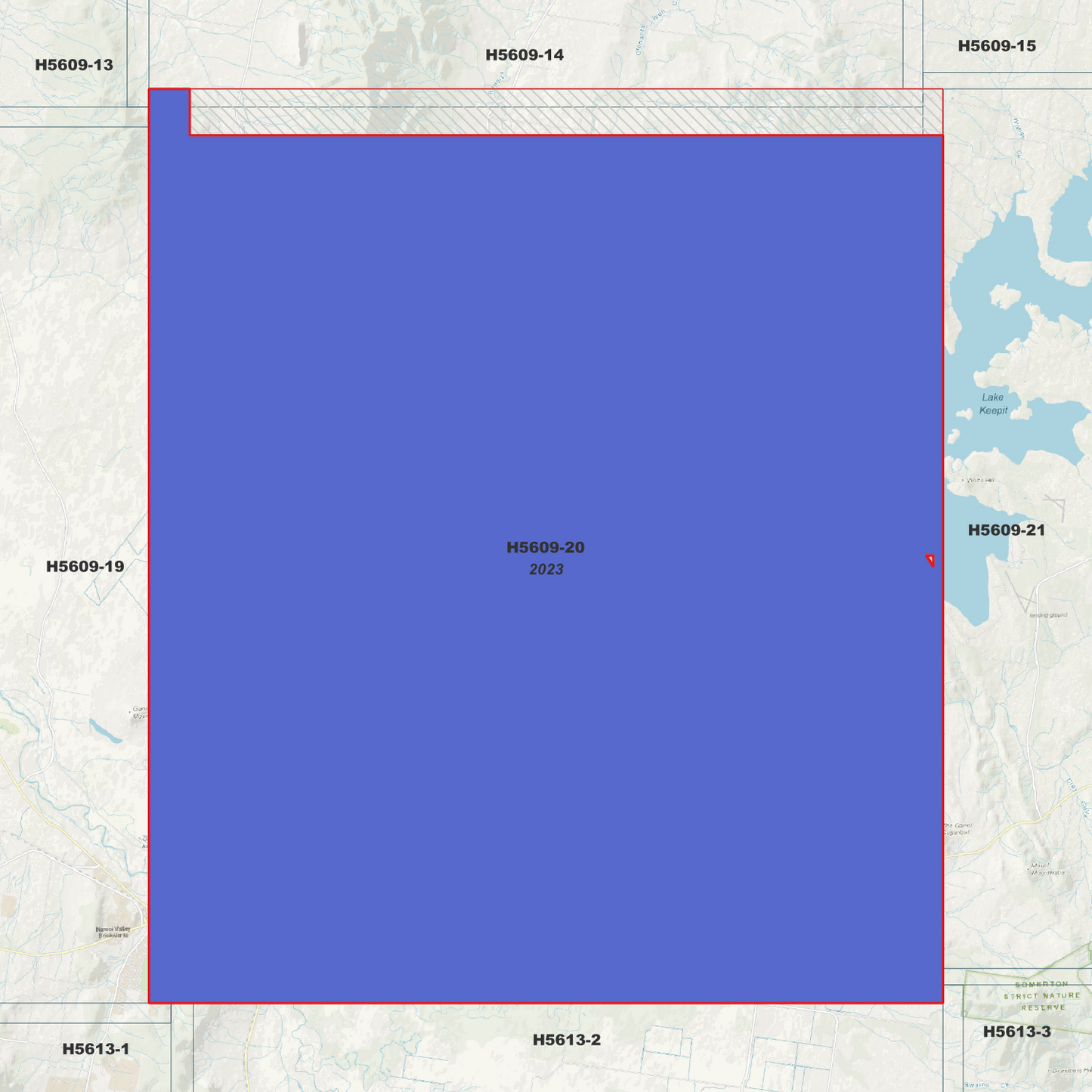 Gunnedah 1m Digital Elevation Model (H5609-20)