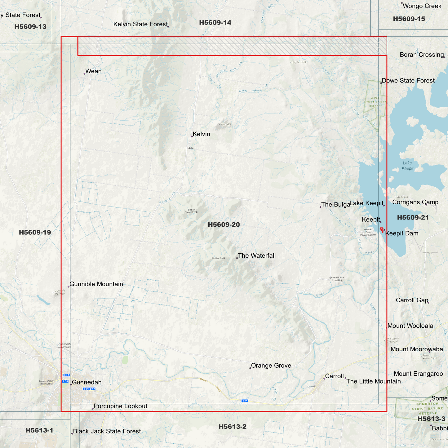 Gunnedah 1m Digital Elevation Model (H5609-20)