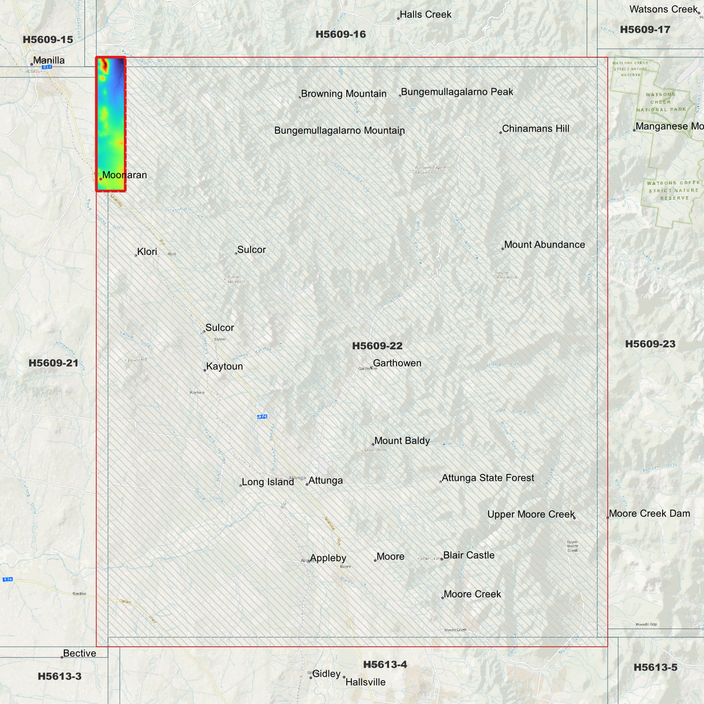 Attunga 1m Digital Elevation Model (H5609-22)
