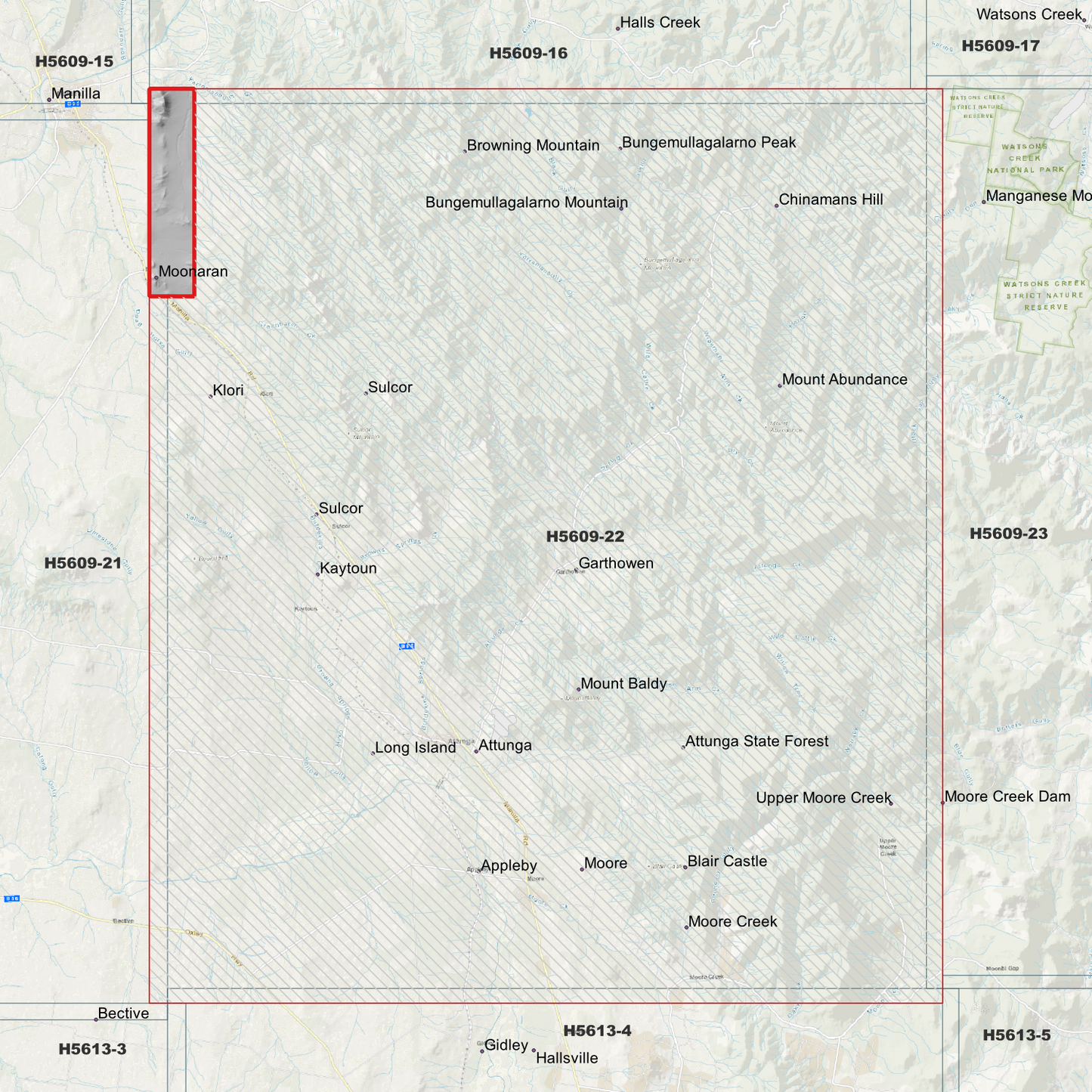 Attunga 1m Digital Elevation Model (H5609-22)