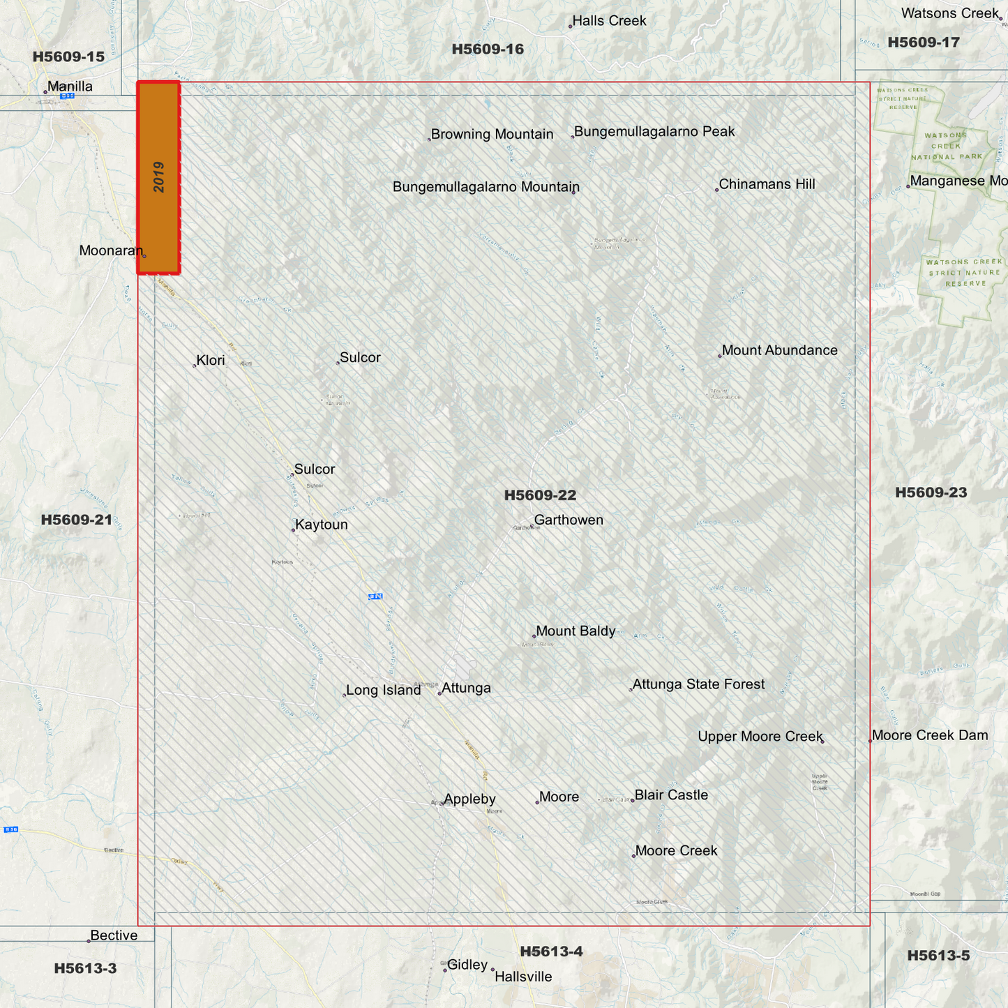Attunga 1m Digital Elevation Model (H5609-22)