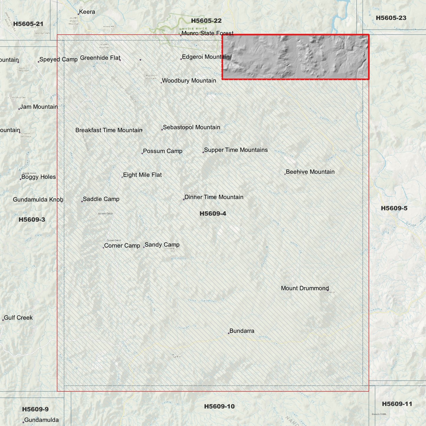 Dinner Time 1m Digital Elevation Model (H5609-4)