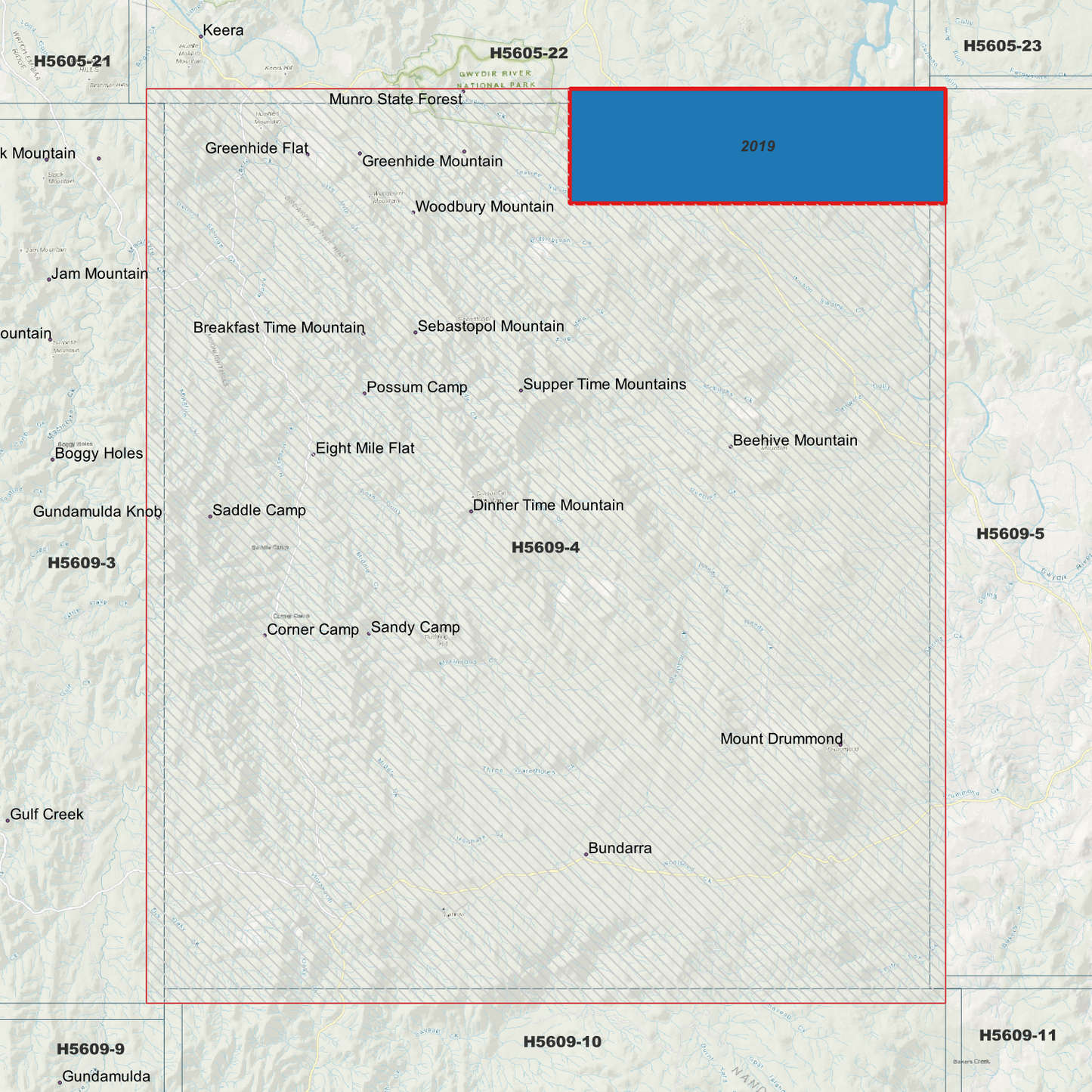 Dinner Time 1m Digital Elevation Model (H5609-4)