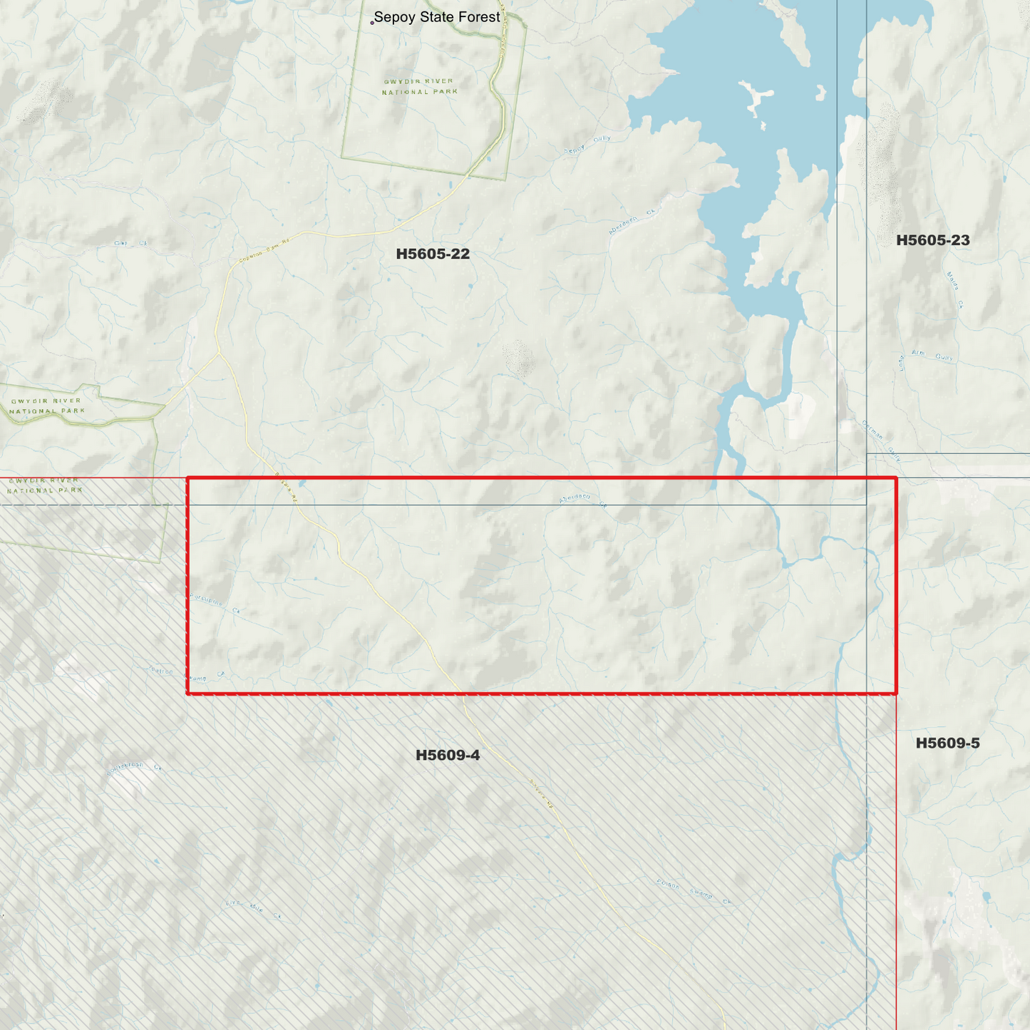 Dinner Time 1m Digital Elevation Model (H5609-4)