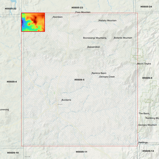 Bundarra 1m Digital Elevation Model (H5609-5)