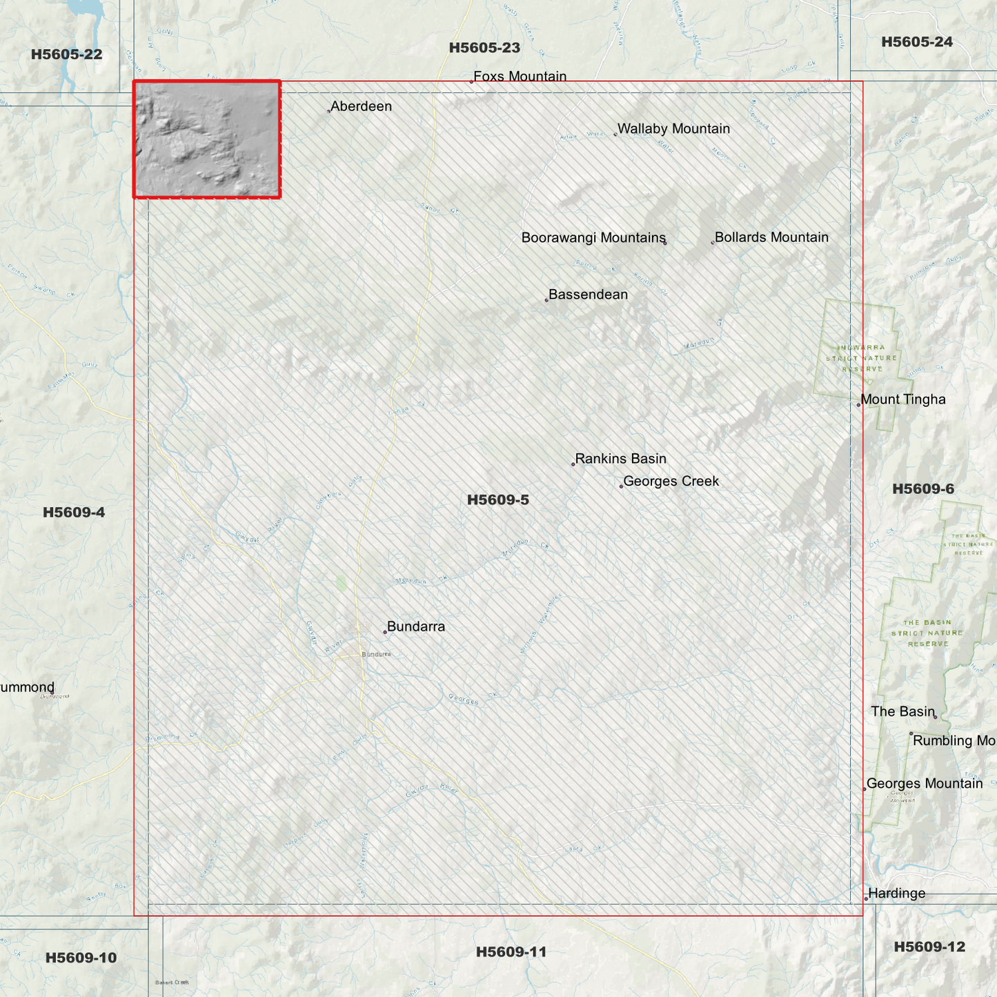 Bundarra 1m Digital Elevation Model (H5609-5)
