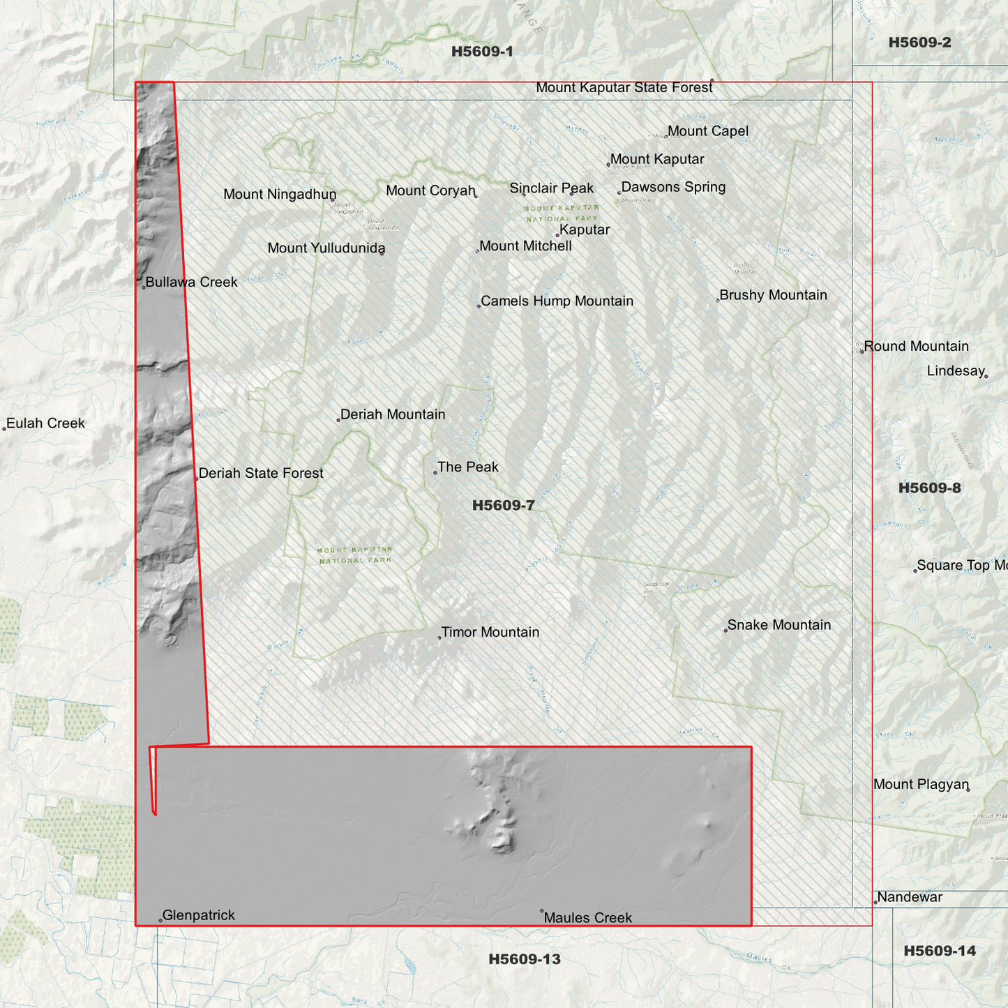 Kaputar 1m Digital Elevation Model (H5609-7)