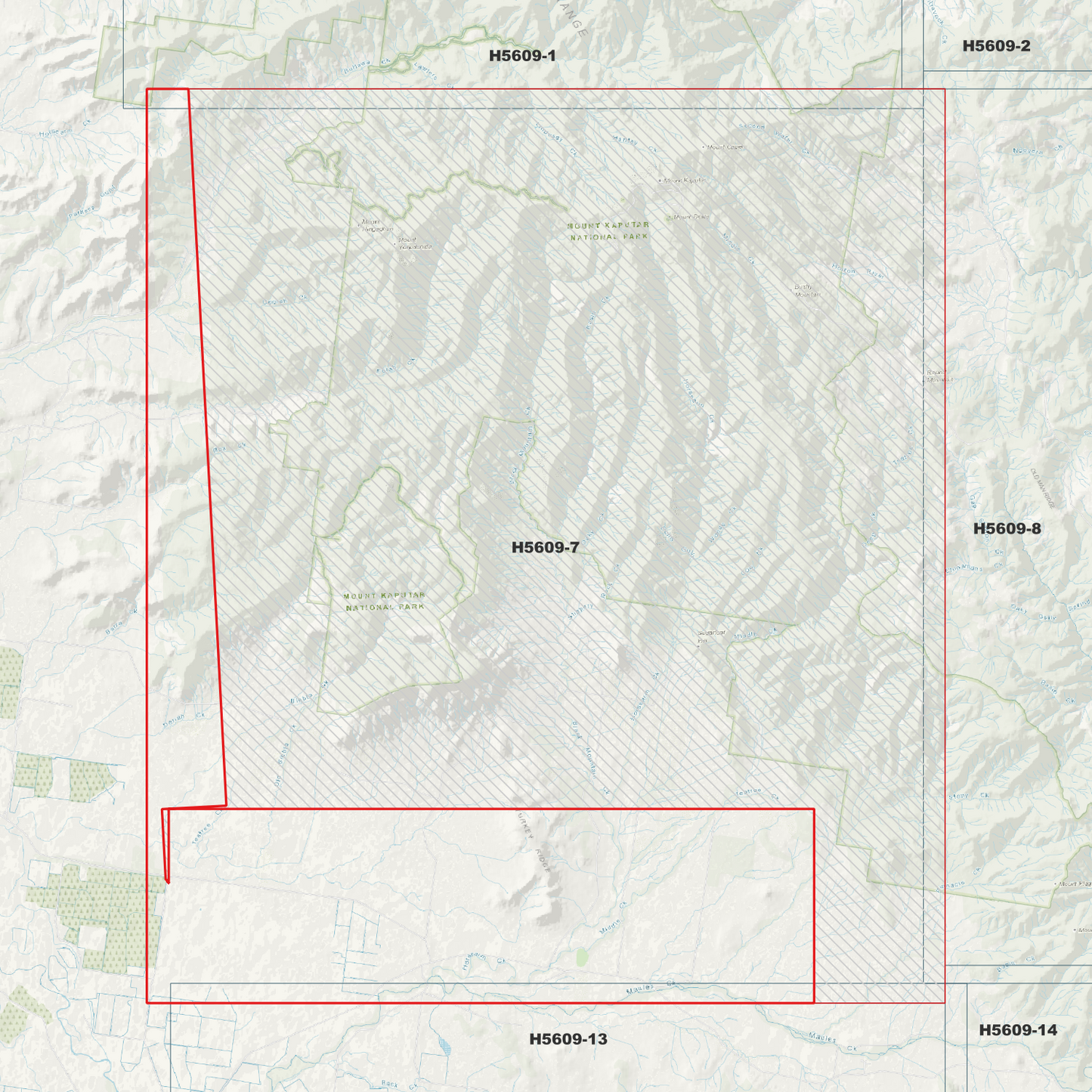 Kaputar 1m Digital Elevation Model (H5609-7)