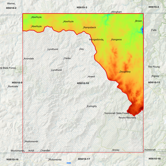 Aberfoyle 1m Digital Elevation Model (H5610-10)