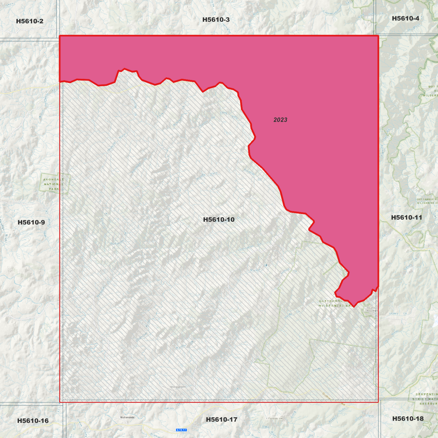 Aberfoyle 1m Digital Elevation Model (H5610-10)