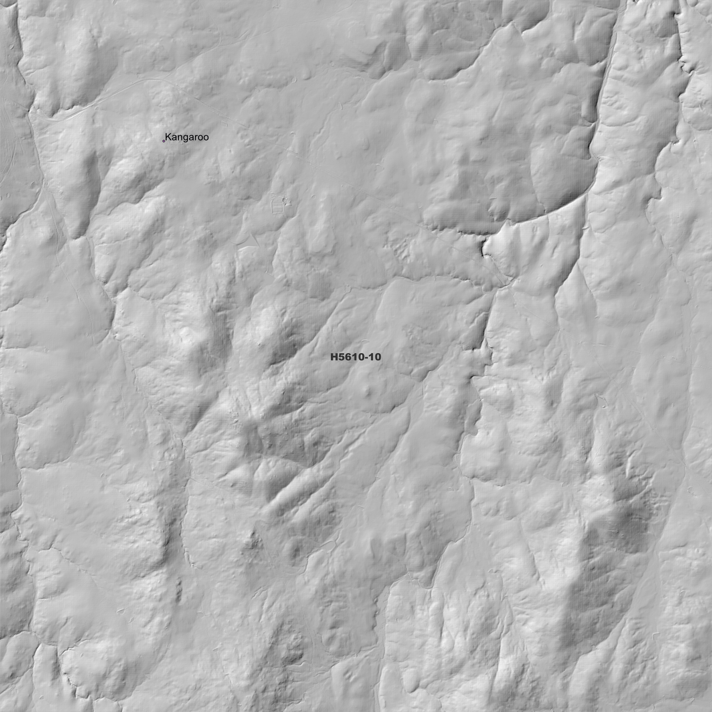 Aberfoyle 1m Digital Elevation Model (H5610-10)
