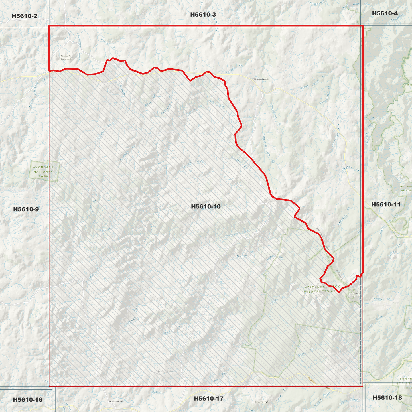 Aberfoyle 1m Digital Elevation Model (H5610-10)