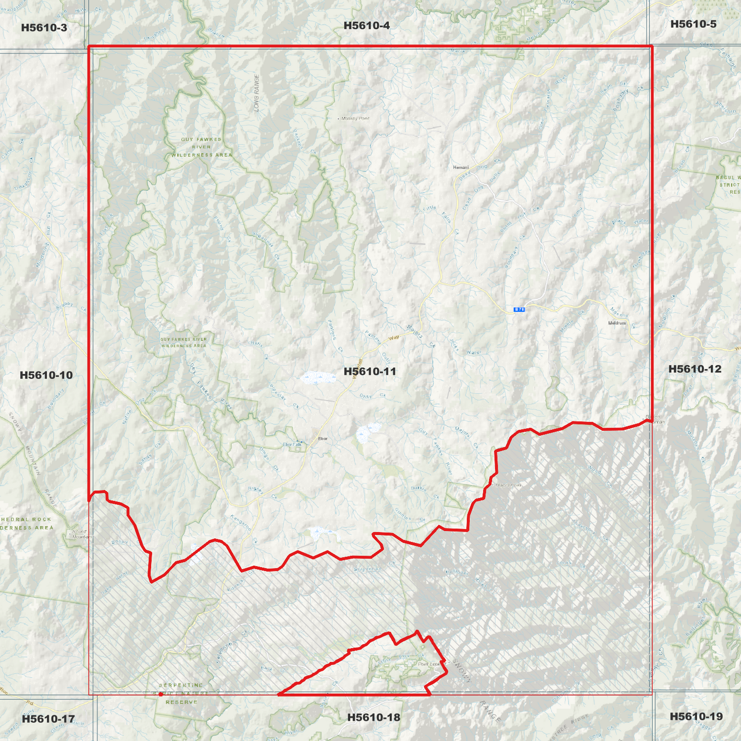 Ebor 1m Digital Elevation Model (H5610-11)