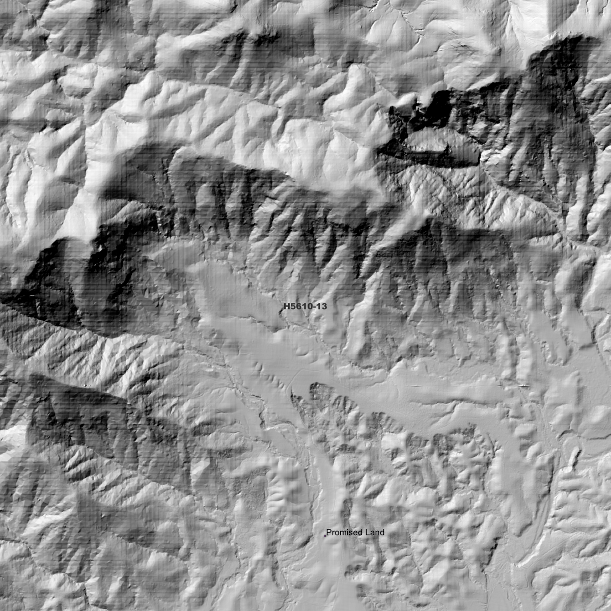 Bellingen 50cm, 1m & 2m Digital Elevation Models (H5610-13)