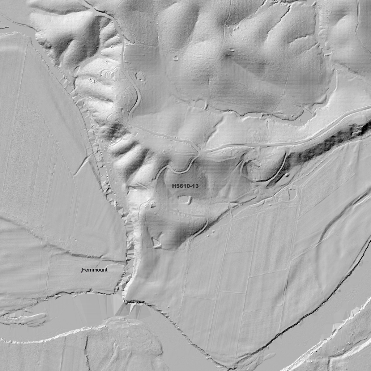 Bellingen 50cm, 1m & 2m Digital Elevation Models (H5610-13)