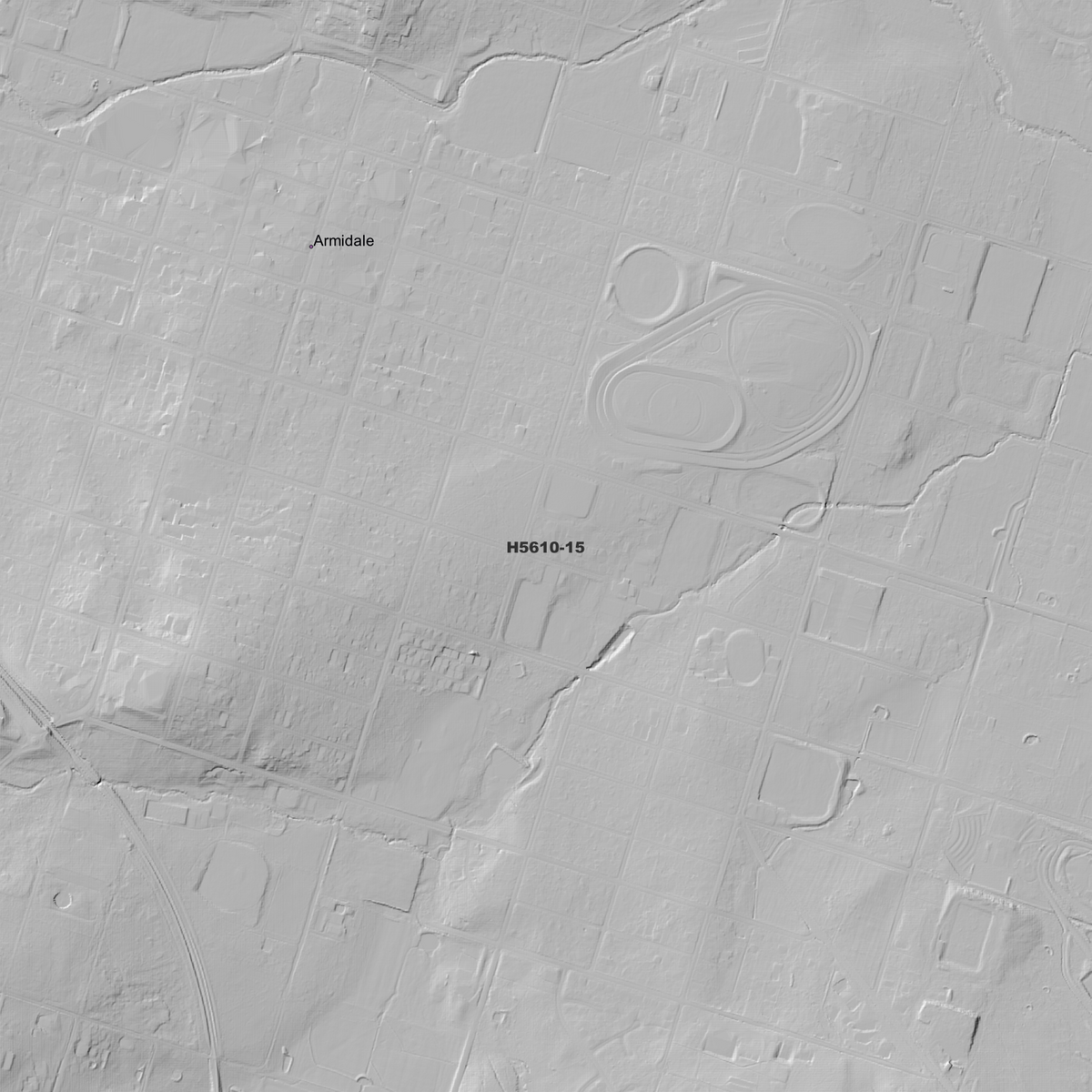 Armidale 1m & 2m Digital Elevation Models (H5610-15)
