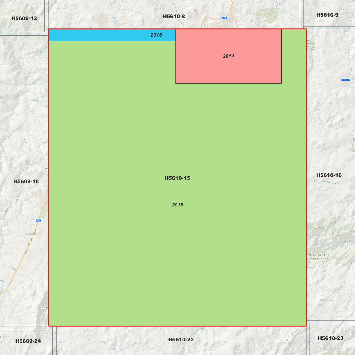 Armidale 1m & 2m Digital Elevation Models (H5610-15)