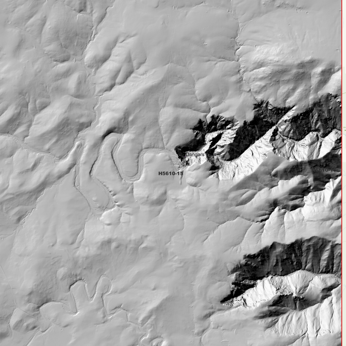 Armidale 1m & 2m Digital Elevation Models (H5610-15)