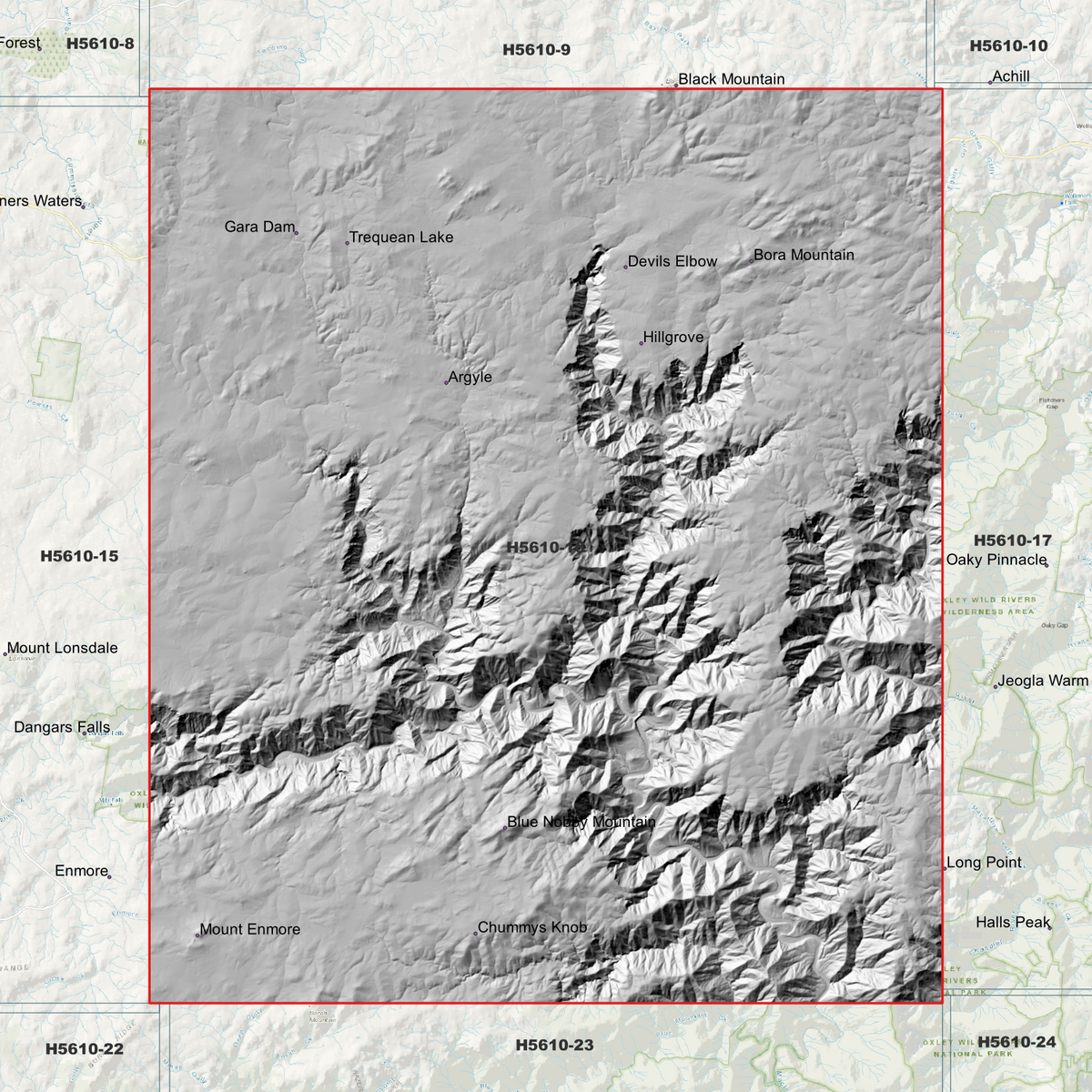 Blue Knobby 2m Digital Elevation Models (H5610-16)